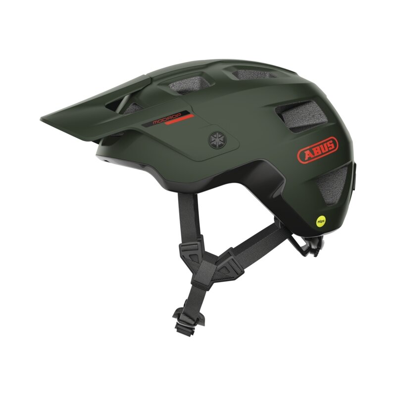 Kask rowerowy ABUS Modrop Pine Zielony (rozmiar S) MIPS