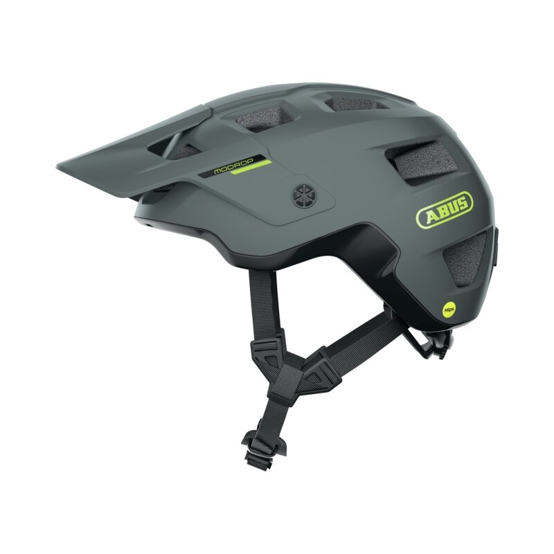 Kask rowerowy ABUS Modrop Concrete Szary (rozmiar L) MIPS