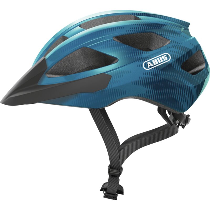 Kask rowerowy ABUS Macator Steel Niebieski MTB (rozmiar L)