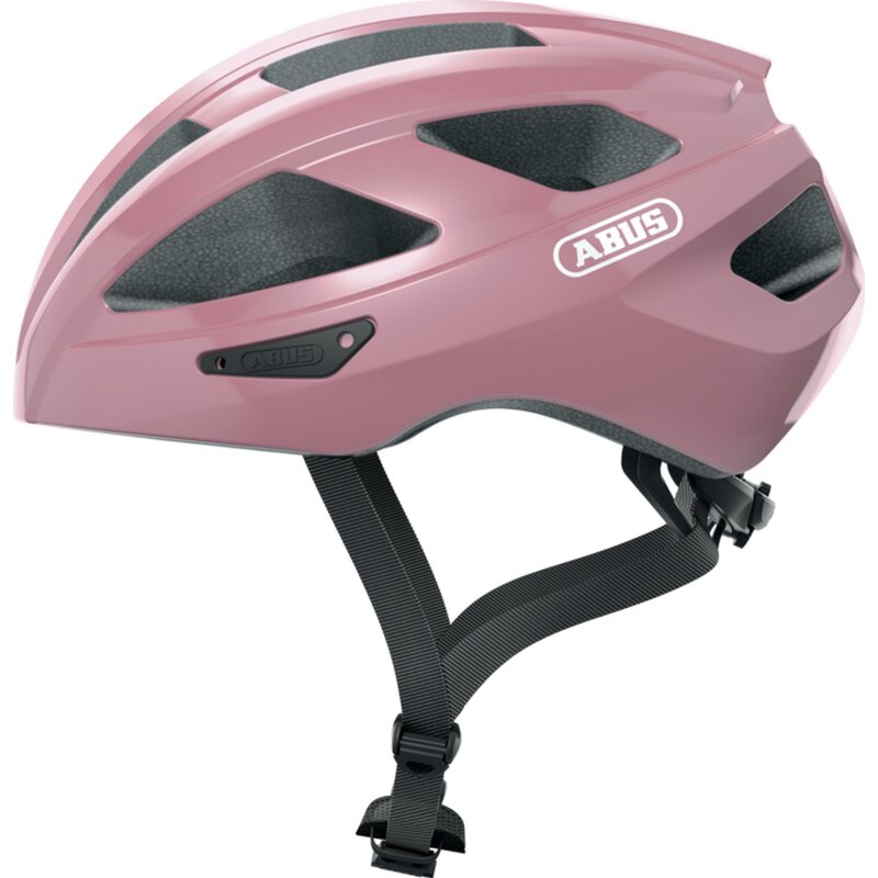 Kask rowerowy ABUS Macator Shiny Różowy Szosowy (rozmiar S)