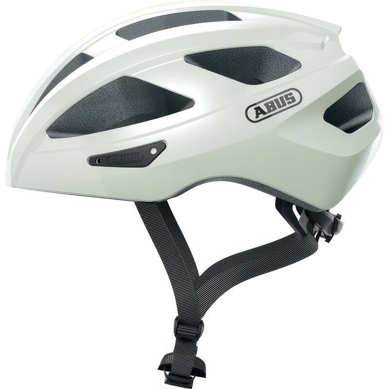 Kask rowerowy ABUS Macator Pearl Biały Szosowy (rozmiar M, 52-58 cm)