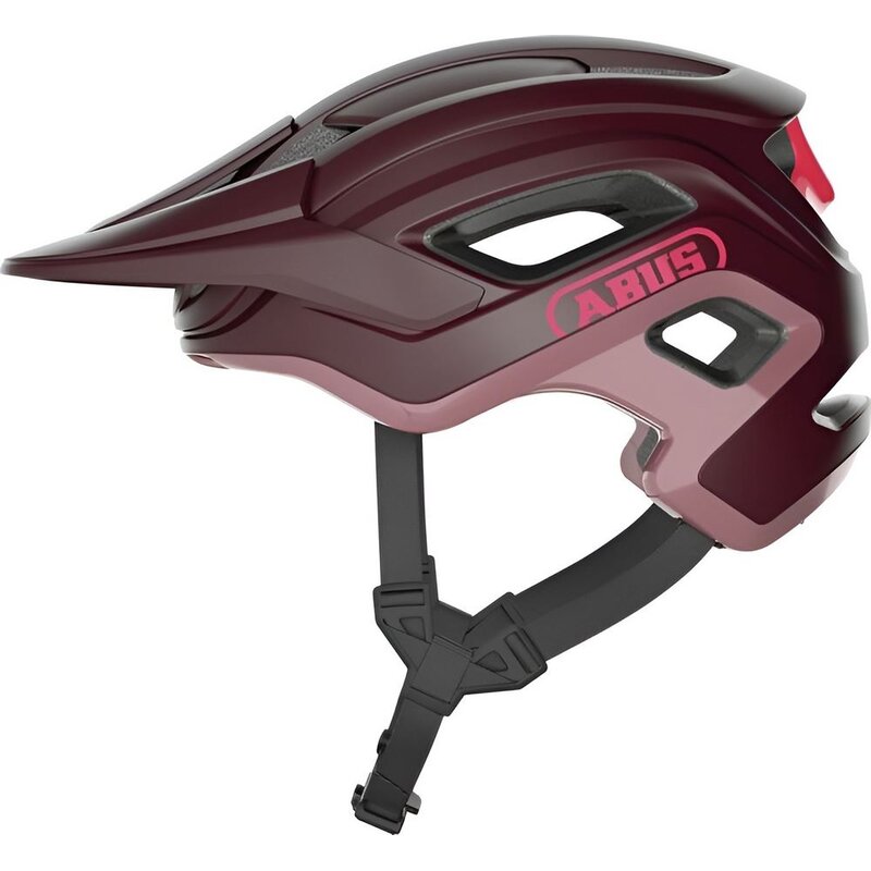 Kask rowerowy ABUS CliffHanger Wildberry Czerwony MTB (rozmiar S)