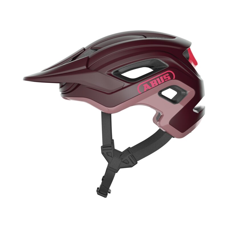 Kask rowerowy ABUS CliffHanger Wildberry Czerwony MTB (rozmiar L)