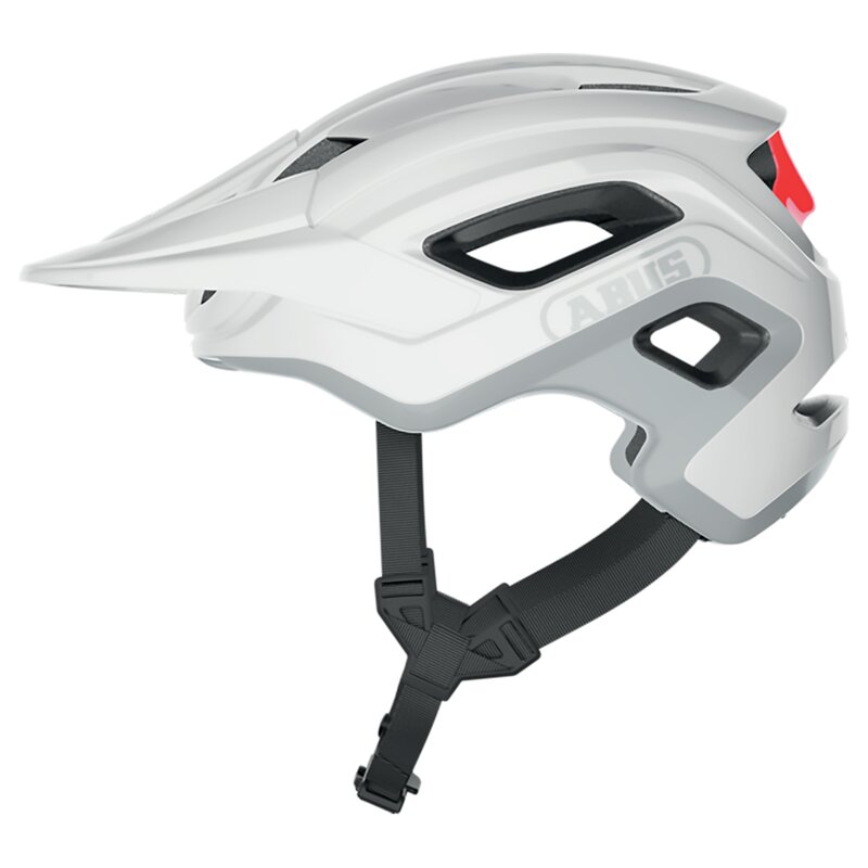Kask rowerowy ABUS CliffHanger Shiny Biały MTB (rozmiar S)