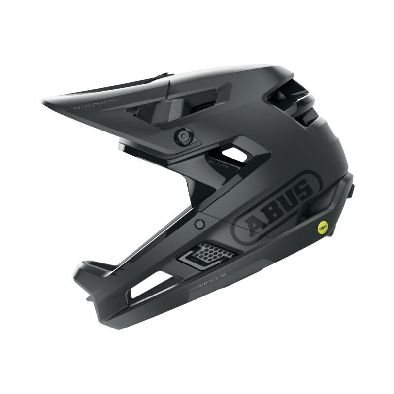 Kask rowerowy ABUS AirDrop Velvet Czarny MTB (rozmiar S/M) MIPS