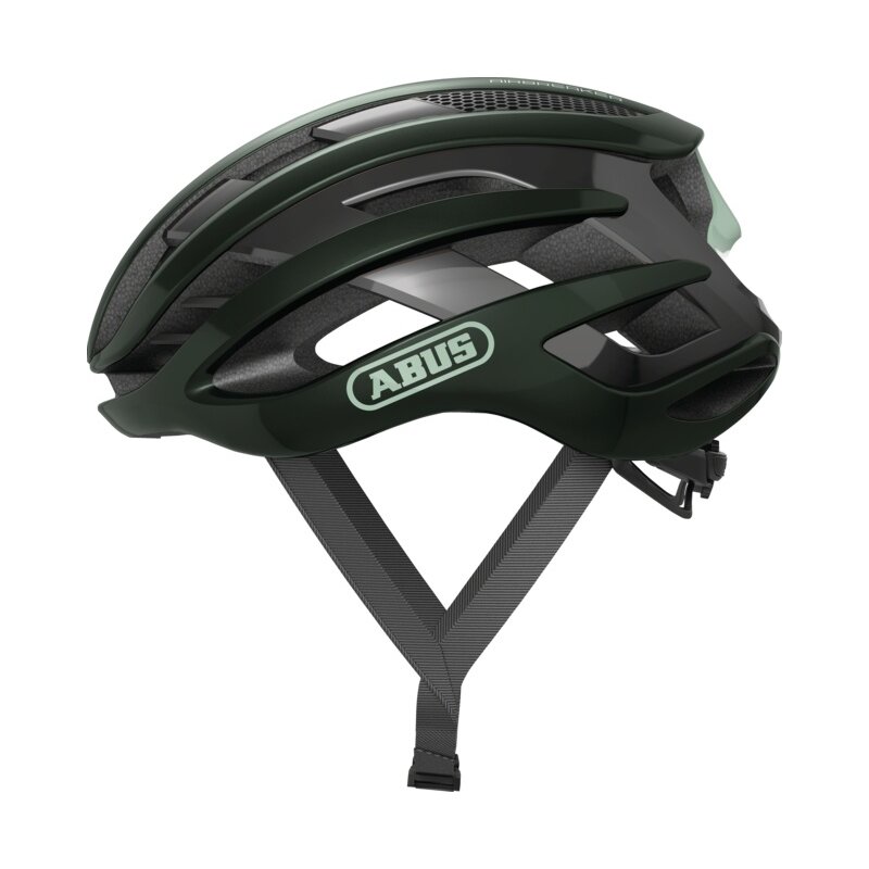 Kask rowerowy ABUS AirBreaker Zielony Szosowy (rozmiar M)