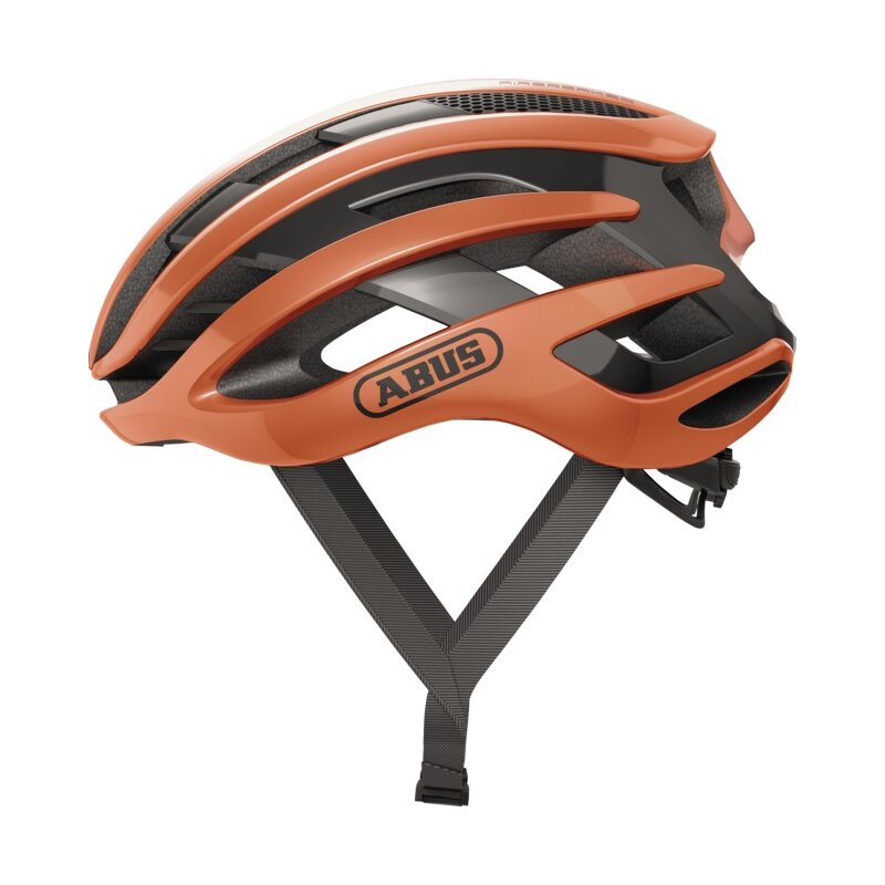 Kask rowerowy ABUS AirBreaker Goldfish Pomarańczowy Szosowy (rozmiar M)