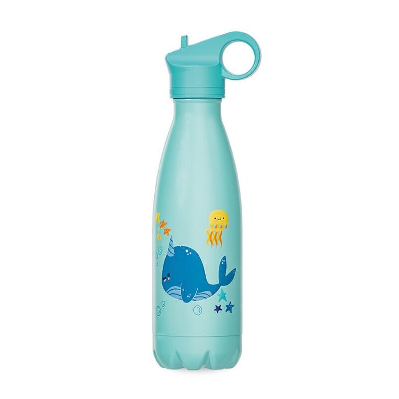 Butelka termiczna MAESTRO Whale MR-1645-A Niebieski 400 ml