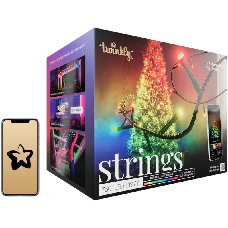 Lampki choinkowe LED TWINKLY Strings TWS750STP-BEU 60 m Wi-Fi/Bluetooth Sieciowe