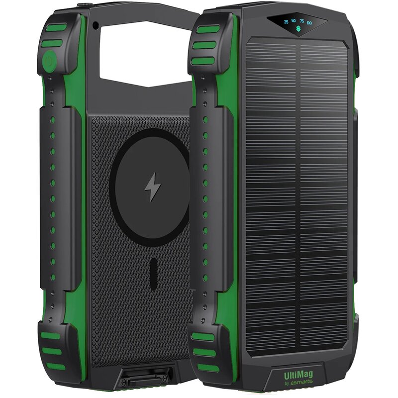 4smarts TitanPack Rugged UltiMag 20000mAh 20W Czarno-zielony