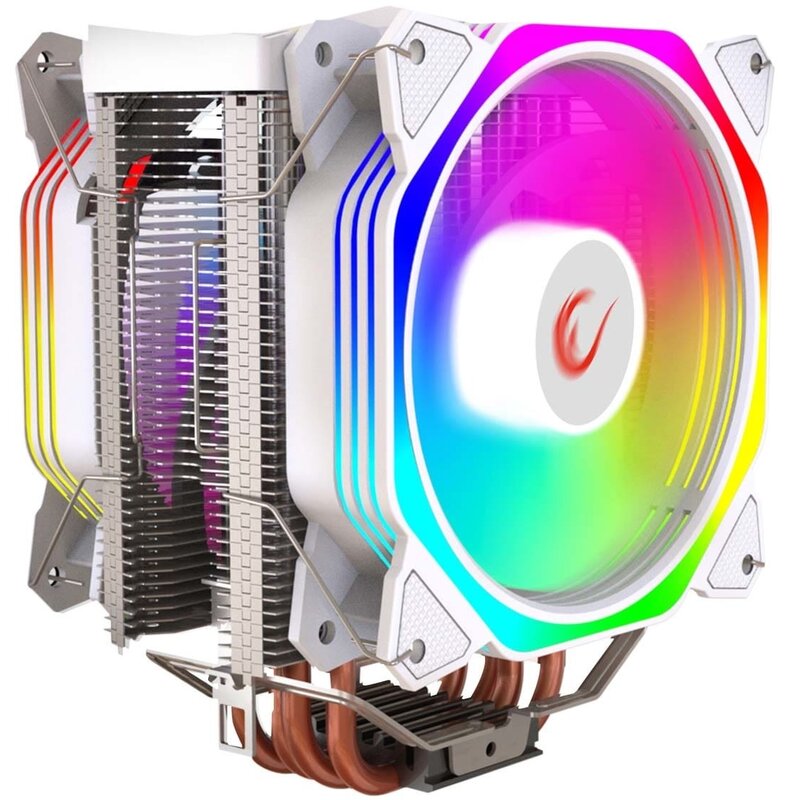 Rampage Octagon C60 ARGB Biały