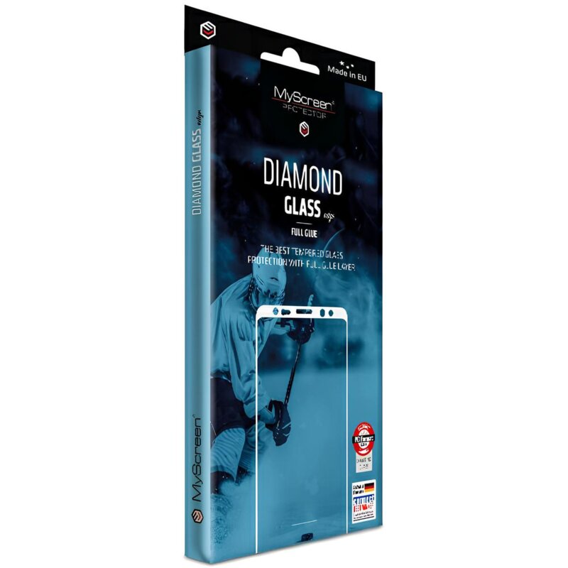 Szkło hartowane MYSCREEN Diamond Edge Full Glue do Oppo Reno 11 F