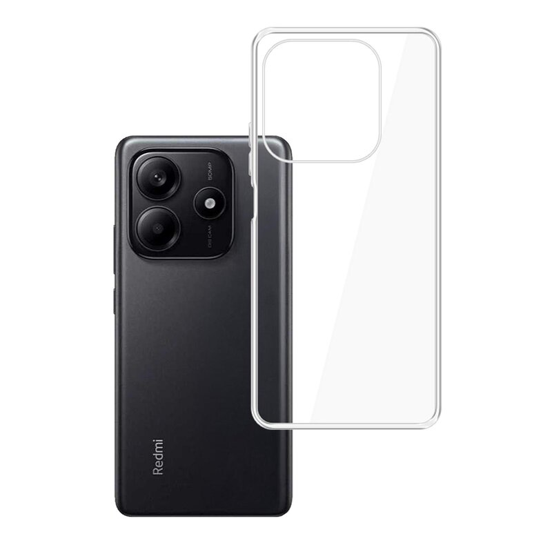 3mk Clear Case do Redmi Note 14 5G Przezroczysty