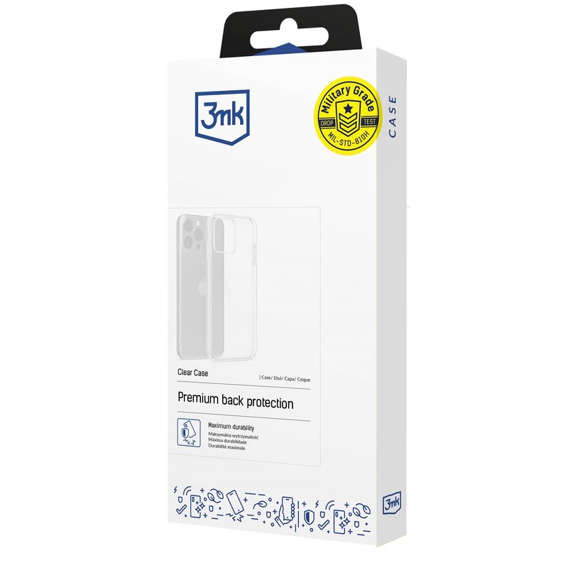 3mk Clear Case do Xiaomi Redmi Note 14 Pro+ 5G