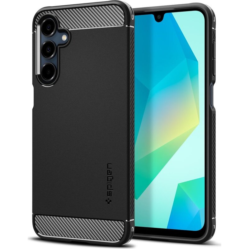 Etui SPIGEN Rugged Armor do Samsung Galaxy A16 4G/5G Czarny