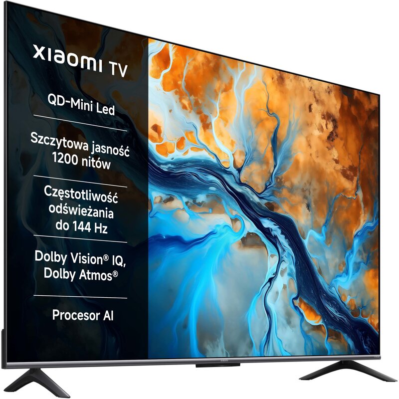Telewizor XIAOMI S Mini 2025 55" MINILED 4K 144Hz Google TV Dolby Atmos Dolby Vision HDMI 2.1