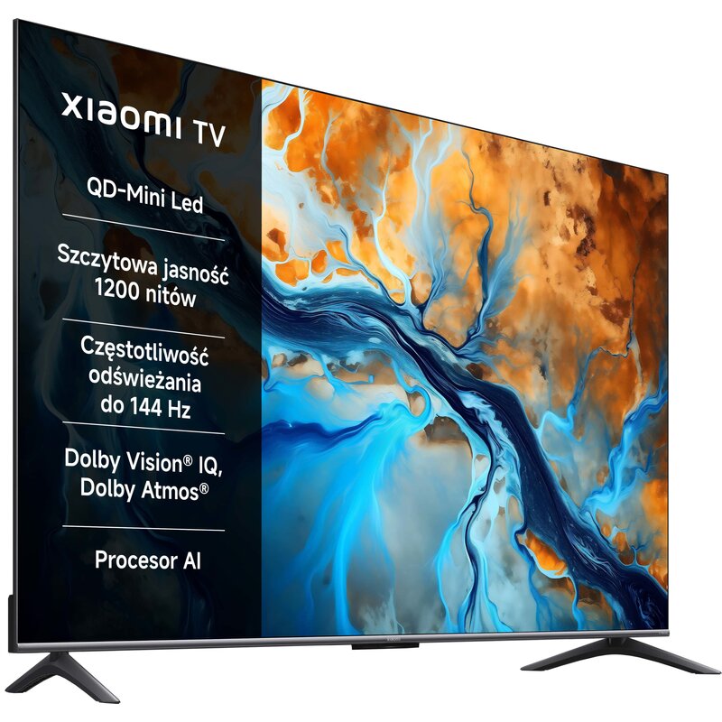 Telewizor XIAOMI S Mini 2025 75" MINILED 4K 144Hz Google TV Dolby Atmos Dolby Vision HDMI 2.1
