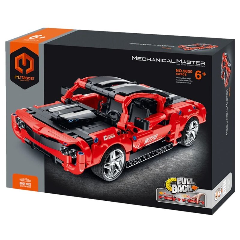 Klocki plastikowe IM.MASTER Pull Back Super Camaro IM5820