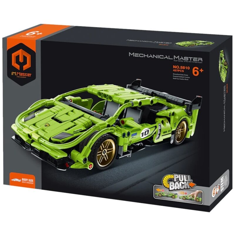 Klocki plastikowe IM.MASTER Pull Back Super auto IM5810