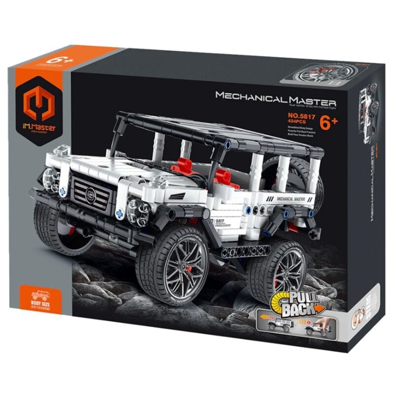 Klocki plastikowe IM.MASTER Pull Back Jeep IM5817