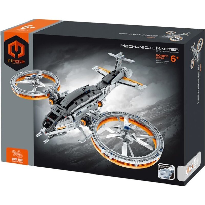 Klocki plastikowe IM.MASTER Mechanical Gwiezdny myśliwiec IM6811
