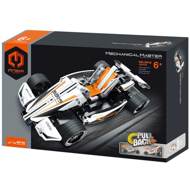 Klocki plastikowe IM.MASTER Pull Back Bolid IM5815