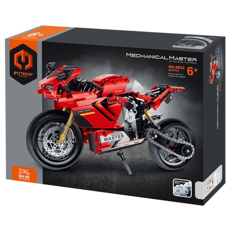 Klocki plastikowe IM.MASTER Mechanical Ścigacz IM6833