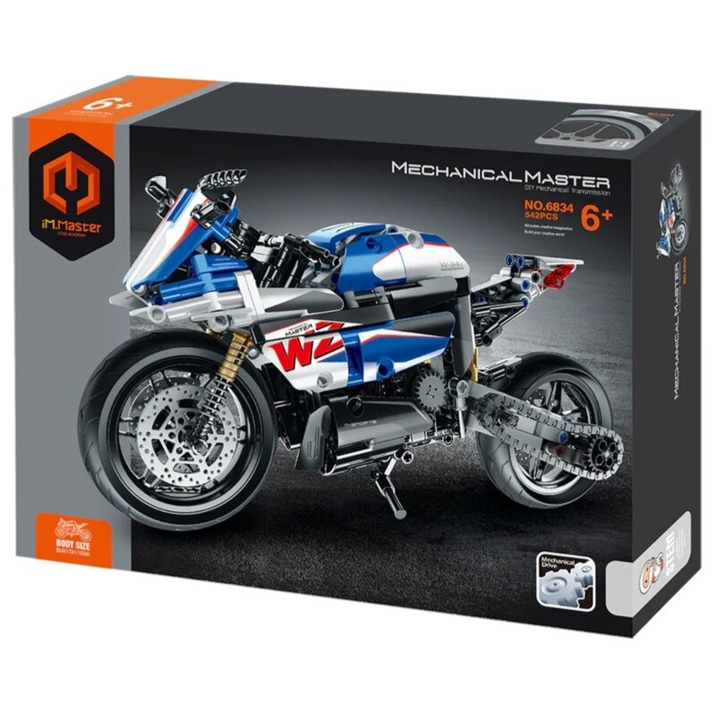 Klocki plastikowe IM.MASTER Mechanical Ścigacz IM6834