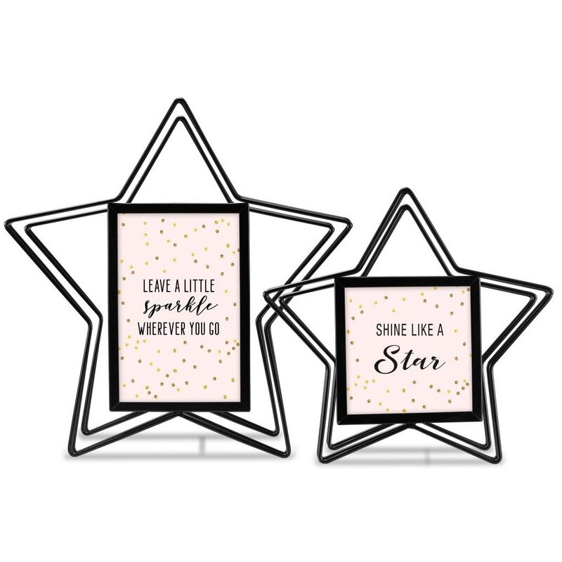 Zestaw ramek HAMA Stella Czarny (2 szt.)