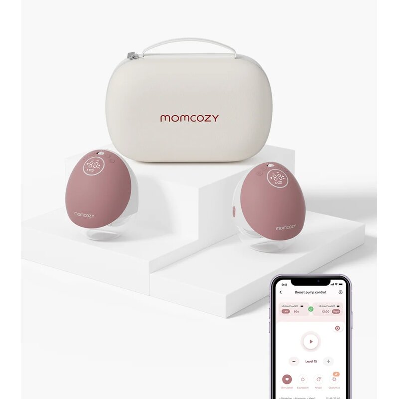 Laktator MOMCOZY M9 Podwójny Czerwony