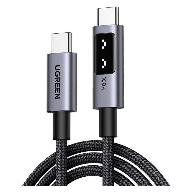 UGREEN Kabel USB-C do USB-C Uno L509 100W 3m czarny