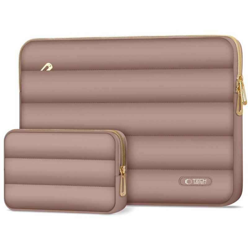 Etui na laptopa TECH-PROTECT Puffy 15-16 cali Kremowy