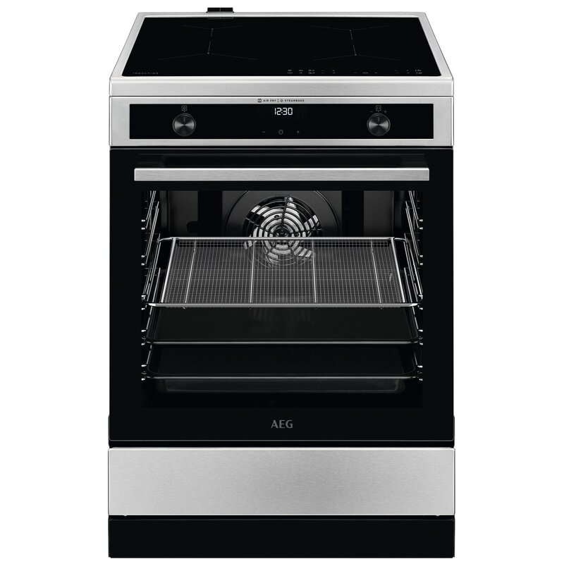 Kuchnia AEG CIB6643BBM AirFry, Termoobieg