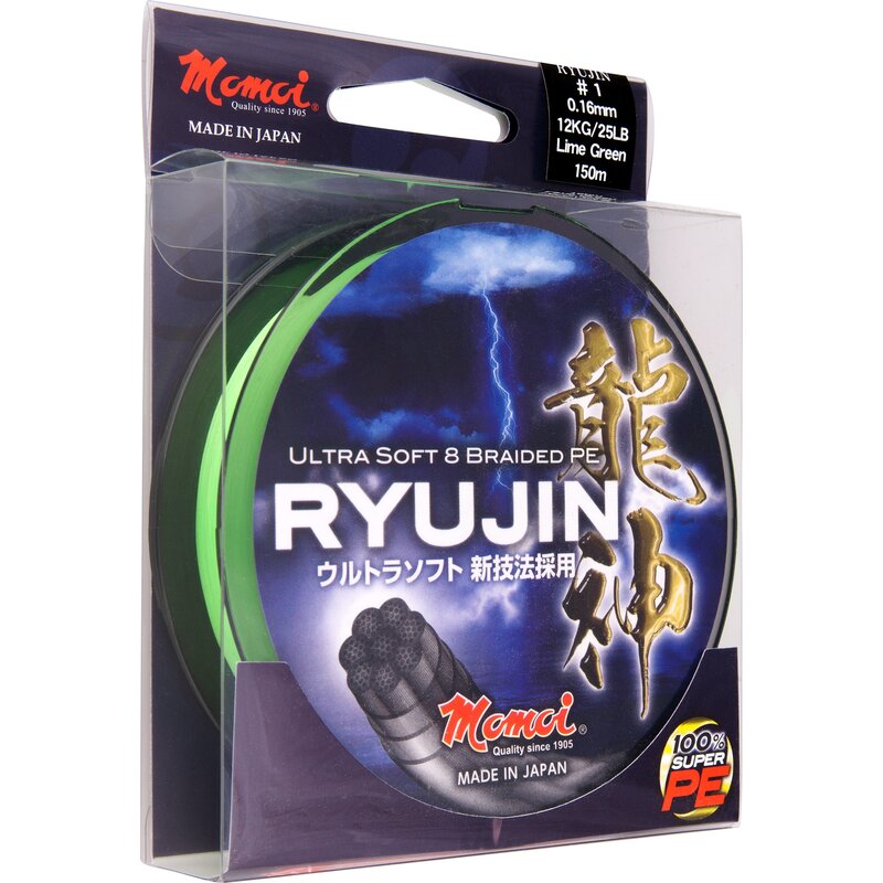 Plecionka DRAGON Momoi Ryujin JMO-49-01-416 0.16 mm / 150 m Zielony
