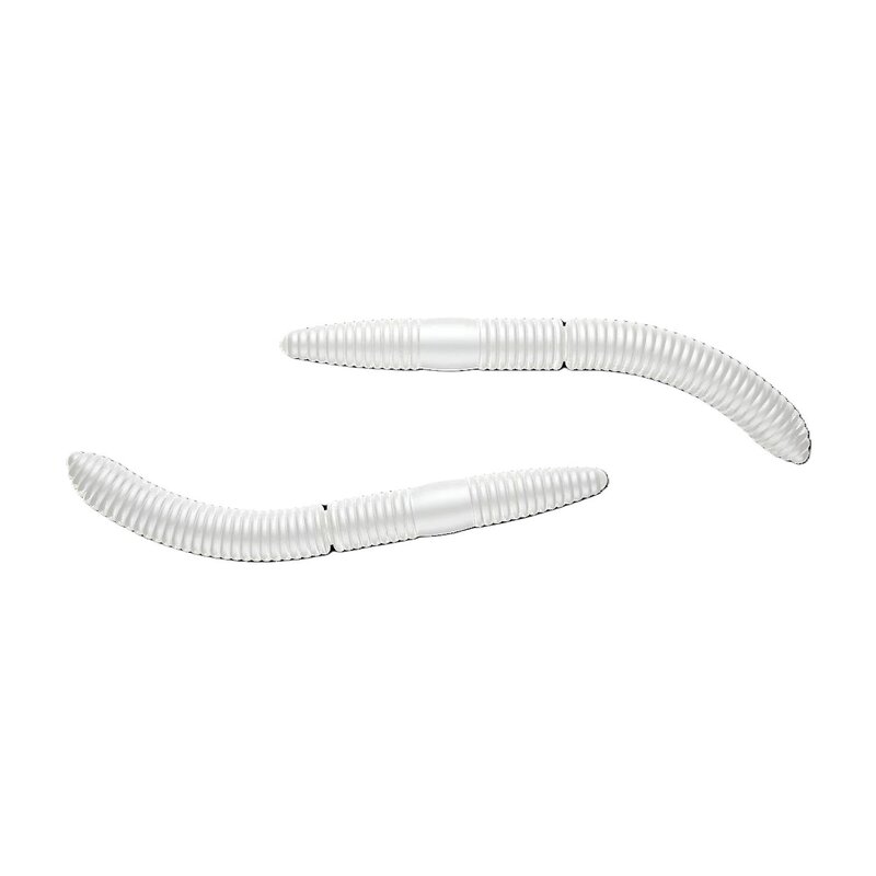 Przynęta LIBRA LURES Fatty D’Worm 6.5 cm Silver Pearl