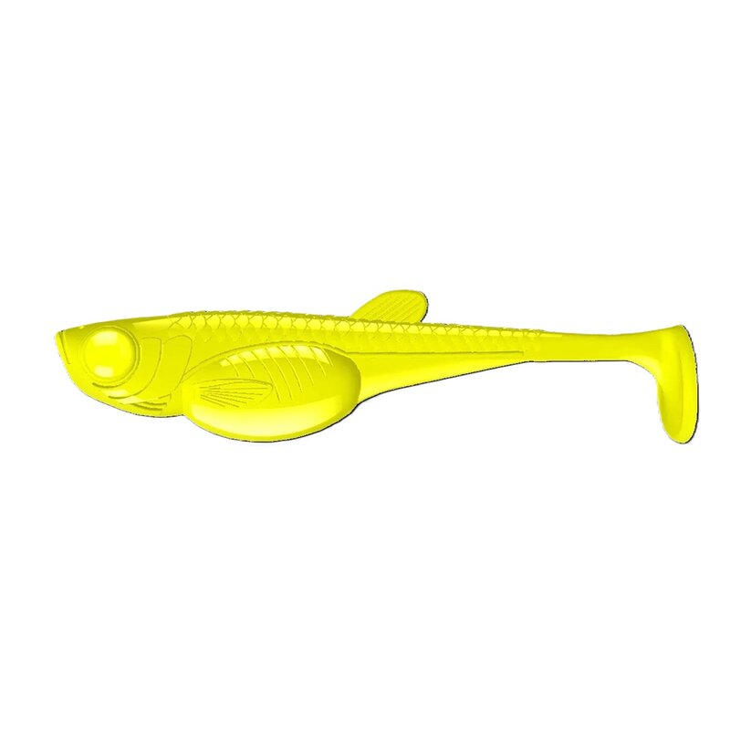 Przynęta LIBRA LURES Embrion Shad 2” (5 cm) Hot Yellow