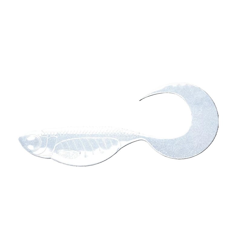 Przynęta LIBRA LURES Embrion Twist Tail 2.5 6.5 cm Blue Pearl