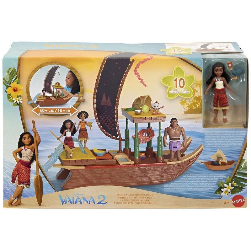 Lalka DISNEY PRINCESS Vaiana 2 Łódź Vaiany JBT78