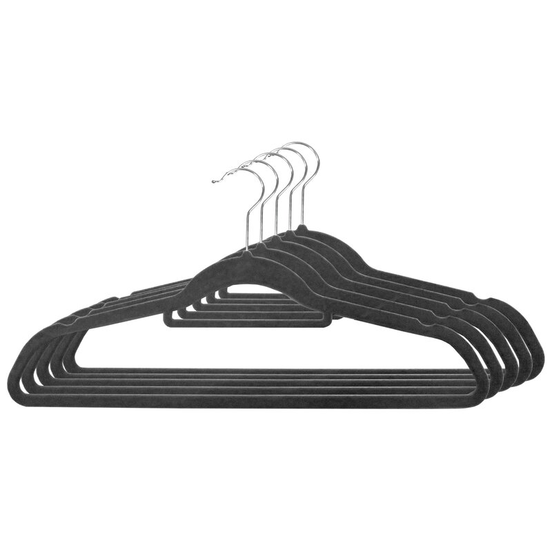 Wieszak na ubrania GOCKOWIAK Maxi Grafitowy (5 sztuk)