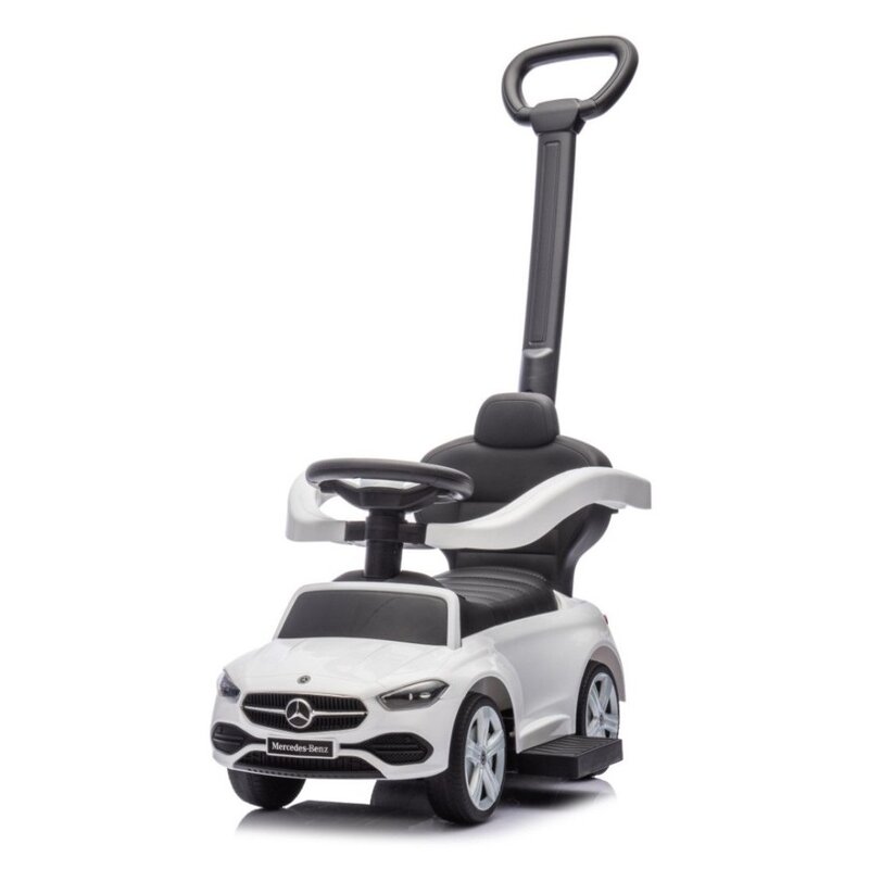 Jeździk MILLY MALLY Mercedes Benz C-Class Biały rączka