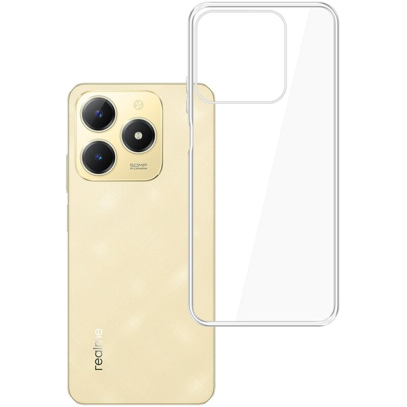 Etui 3MK Clear Case do Realme C61 Przezroczysty