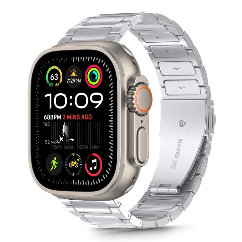 Pasek TECH-PROTECT Stainless Classic do Apple Watch do koperty 44/45/46/49 mm Srebrny