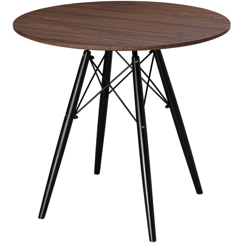 Stolik kawowy EHOKERY Paris Black DTW 80 cm Jesion