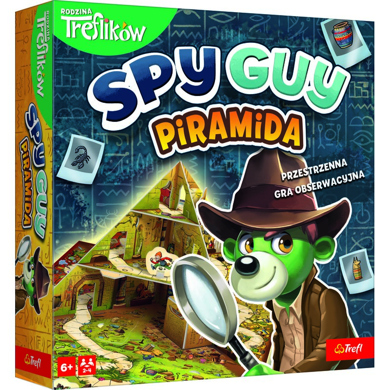 Gra planszowa TREFL Spy Guy Piramida 02581