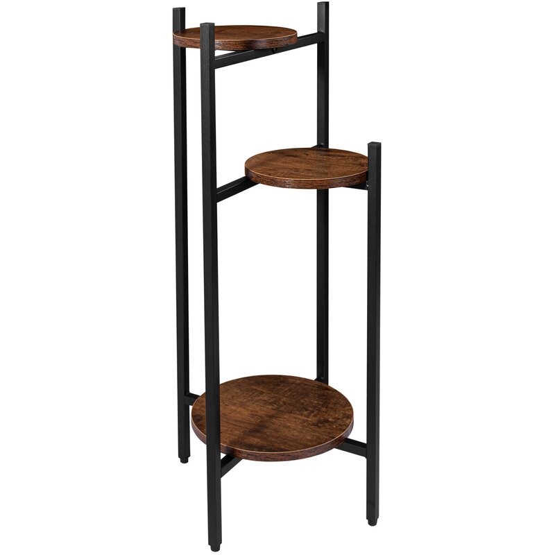 Kwietnik LOFTINSPIRED Tretorri Rustic Czarno-brązowy