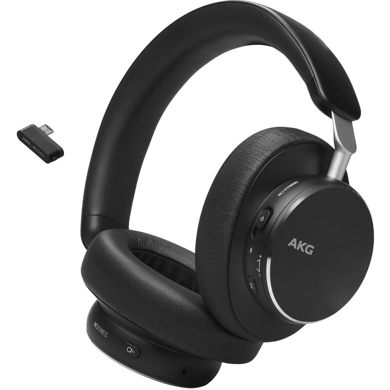 Słuchawki nauszne AKG N9 Hybrid ANC Czarny