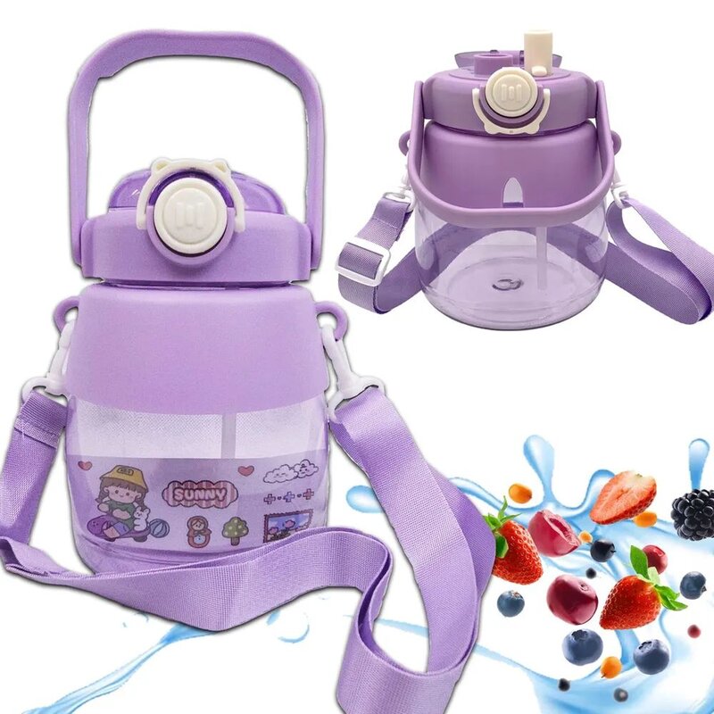 Butelka EXTRALINK B-1049 1L Fioletowy