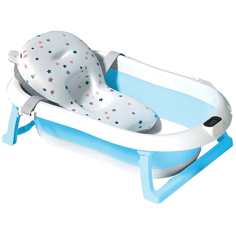 Wanienka EXTRALINK EX.20994 dla dzieci z termometrem LED Niebieska