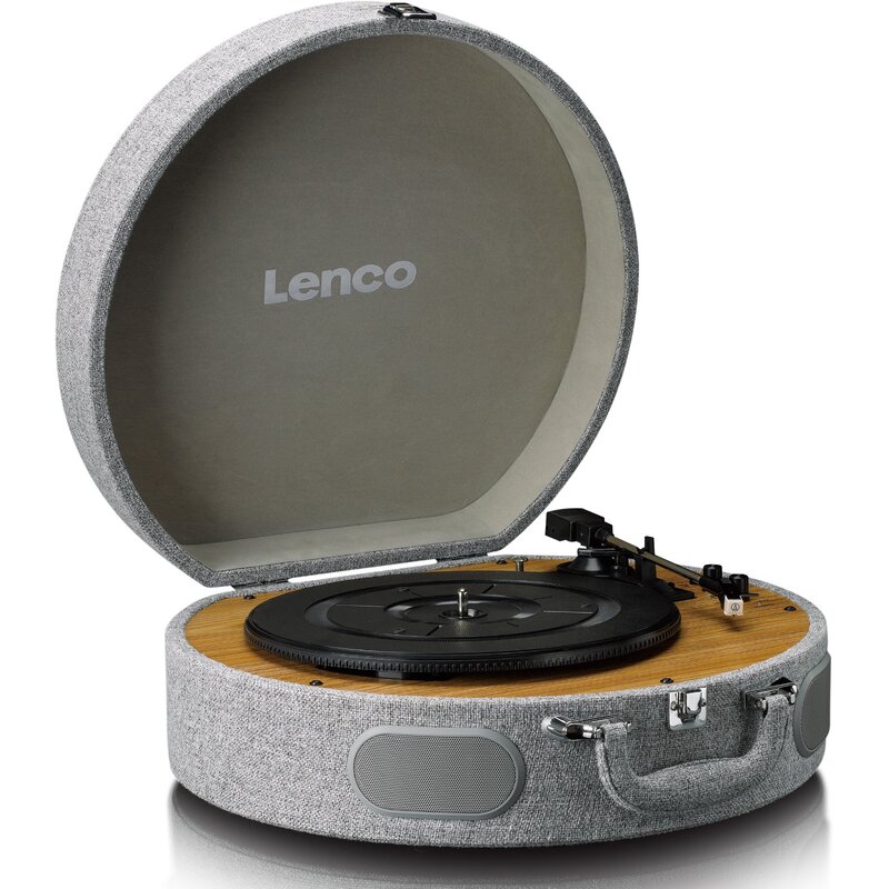 Lenco LS-66GY Manualny Napęd paskowy Bluetooth Szary