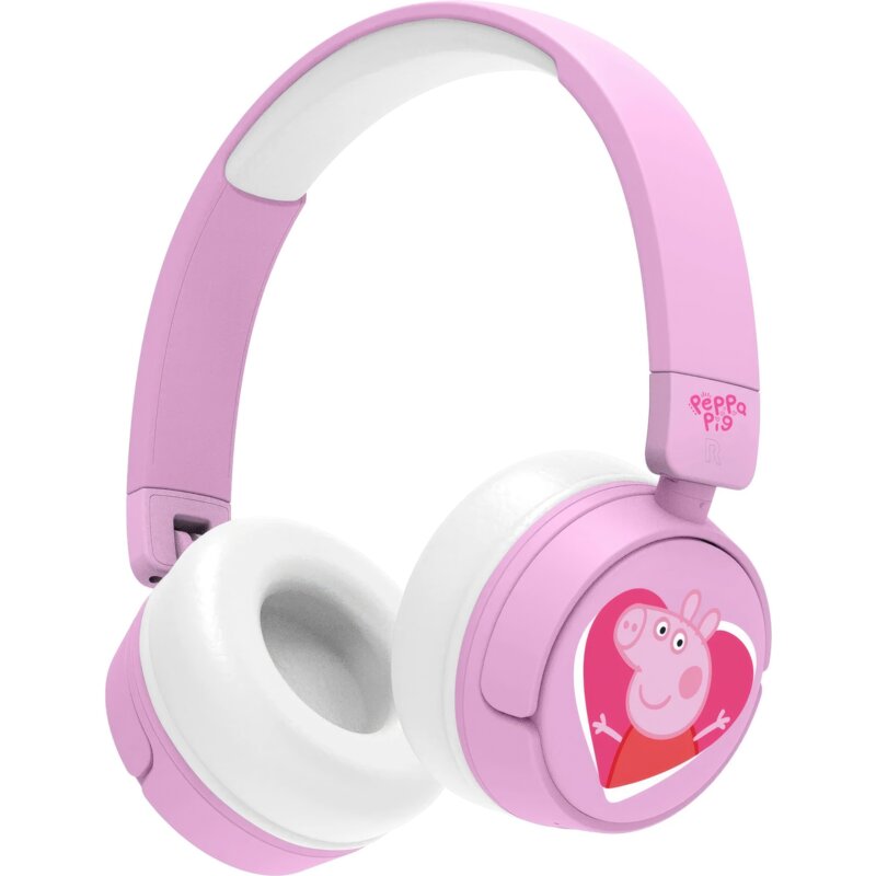 OTL Technologies Peppa Pig Love Kids Wireless Dla Dzieci Nauszne Różowo-biały